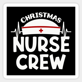 Christmas Nurse Crew Magnet